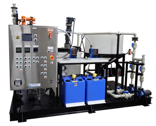 pH neutralization system BPN series Burt Process Equipment