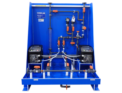 Chemical Feed System Duplex Albin Pumps