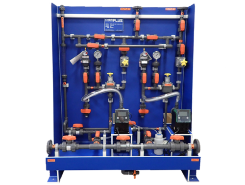 Chemical Feed System Duplex Grundfos Pumps