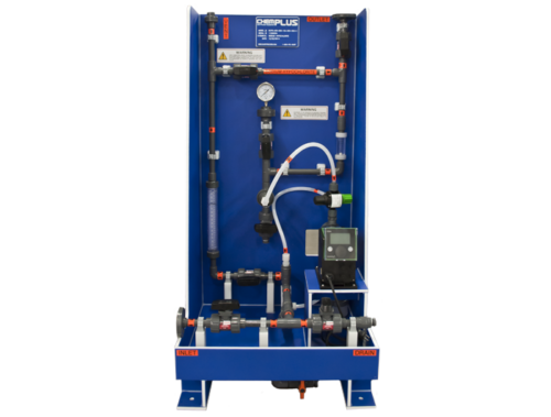 Chemical Feed System Simplex Grundfos Pump