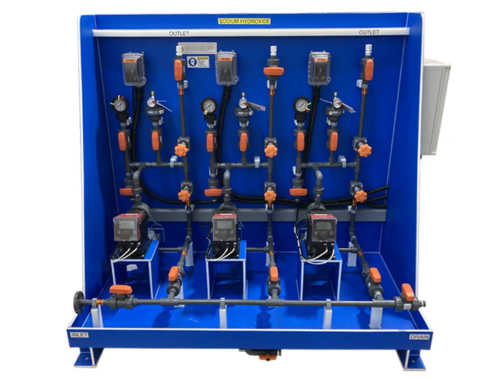 Chemical Dosing System Triplex Grundfos Pumps