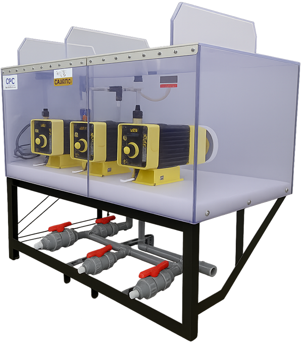 Custom-Acid-Caustic-Pump-Enclosures-Burt-Process-Equipment