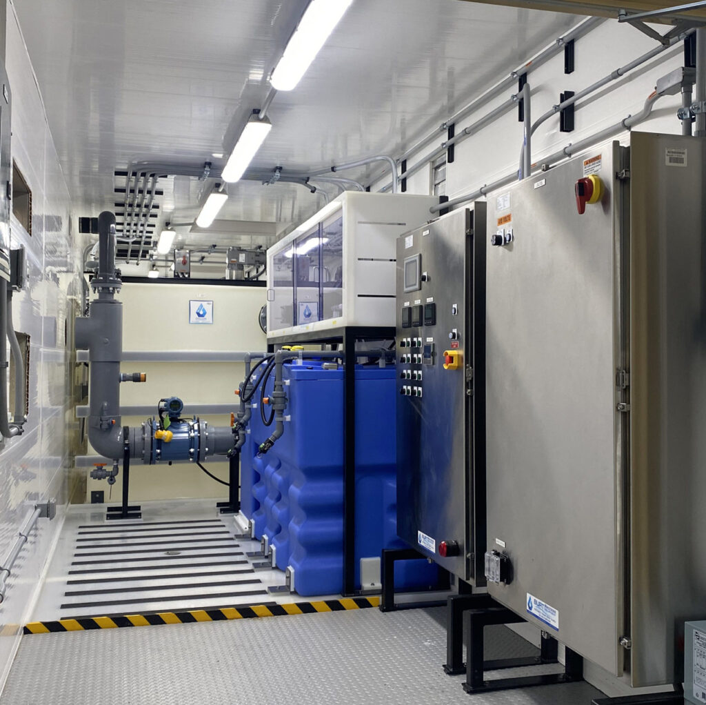 containerized wastewater system