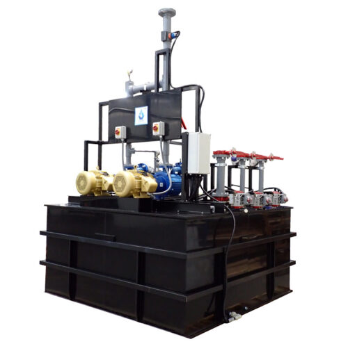 custom duplex lift station system