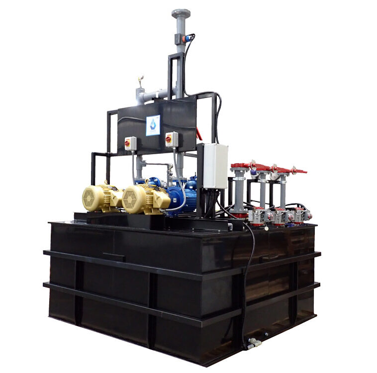 custom duplex lift station system